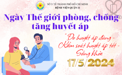 Ngày Thế giới phòng, chống tăng huyết áp năm 2024: “Đo huyết áp đúng - Kiểm soát huyết áp tốt - Sống khỏe”